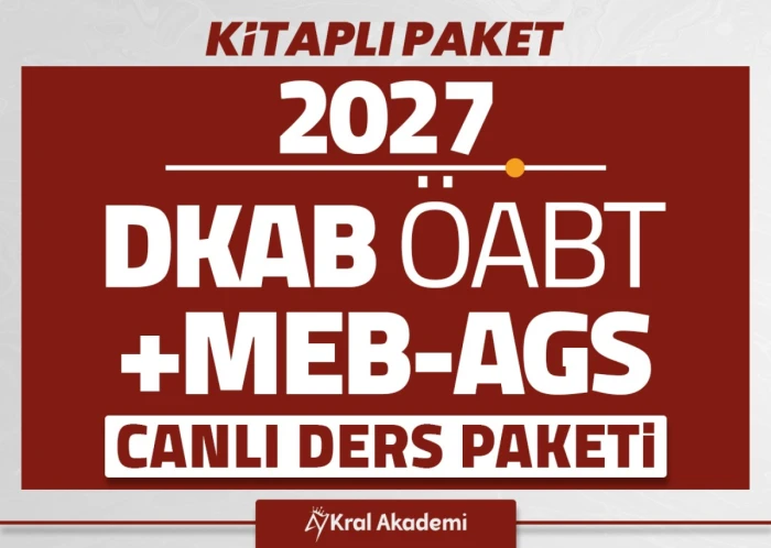 2027 + DKAB ÖABT  + MEB - AGS - KİTAPLI